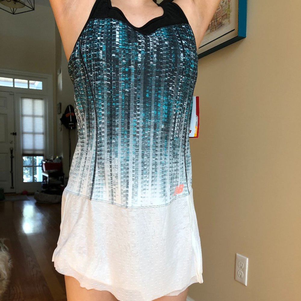 Tournament Printed Tennis Dress from New Balance - Picture 3 of 5